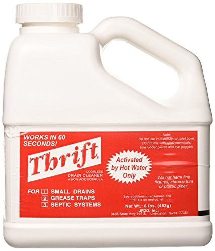6 lb. Alkaline Based Granular Drain Cleaner G97236