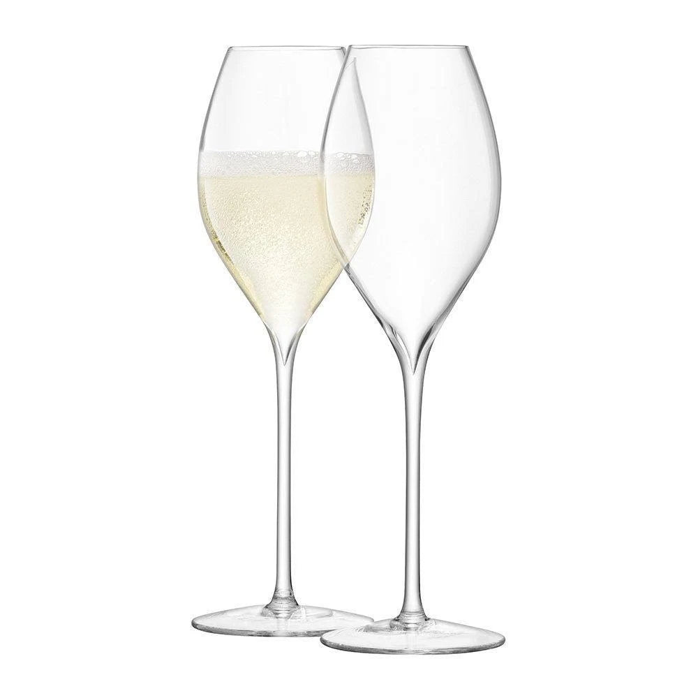 Set of 2 Tulip Glass 12.5 fl oz Clear D8397