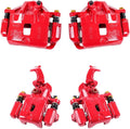 Red Coated Brake Calipers Brake Kit D331