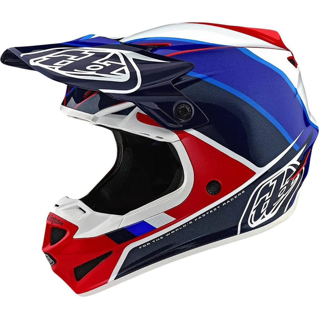 SE4 Polyacrylite Helmet Red/Blue S N97538