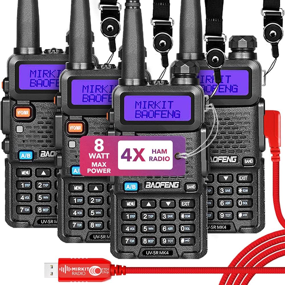 Two Way Radio Pack of 2 with 1800 mAh Li-Ion Battery Pack L158