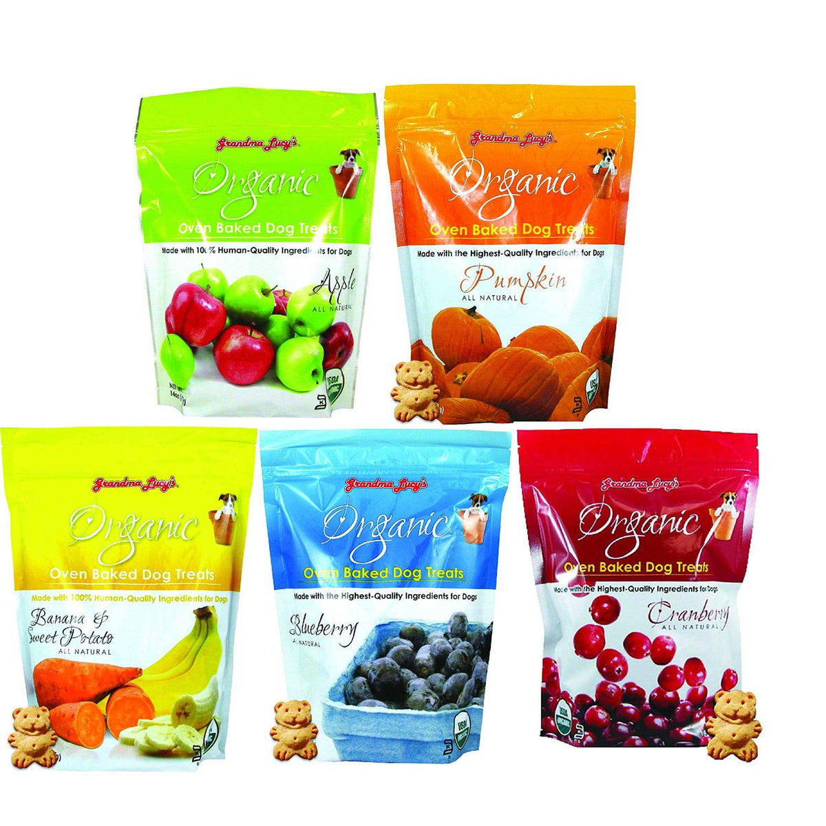 Organic Baked Dog Treats Y598