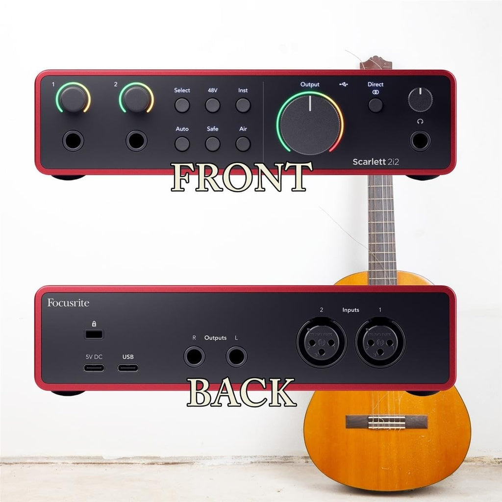 2x2 USB Audio Interface Bundle with 2 XLR Cables P948158