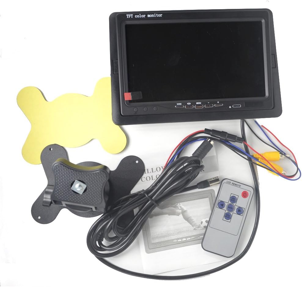 LED Backup Camera and Monitor, 7" Monitor, Pack of 2 P735
