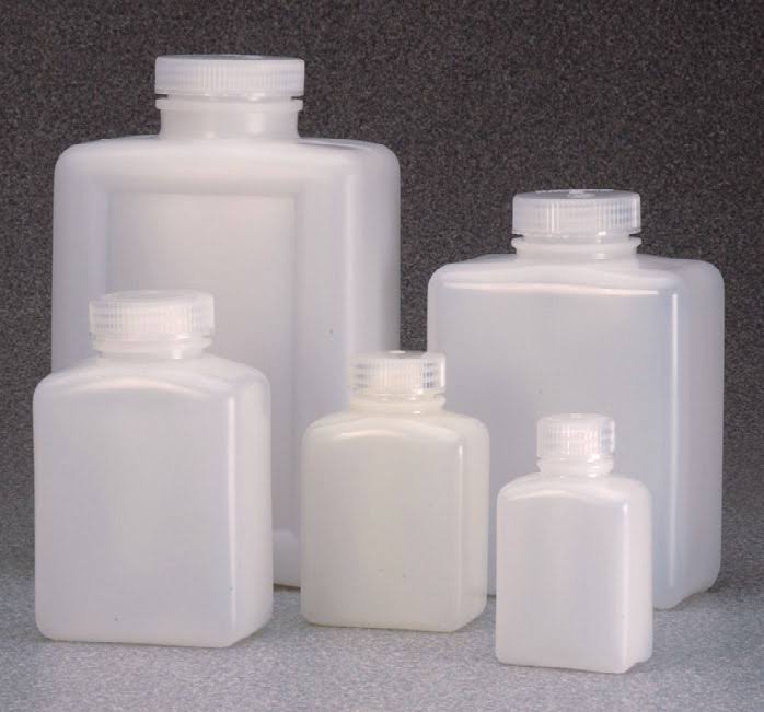 Rectangular Bottle HDPE 2000 ml Case of 12 I563