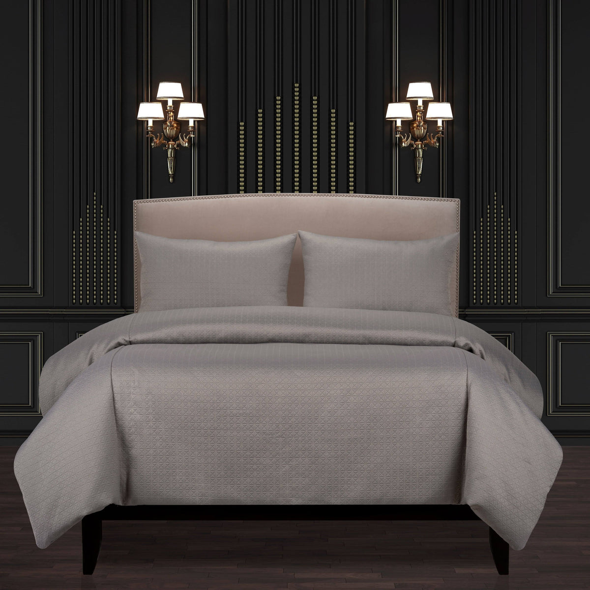 White Twin Luxury Bedding Set U680225
