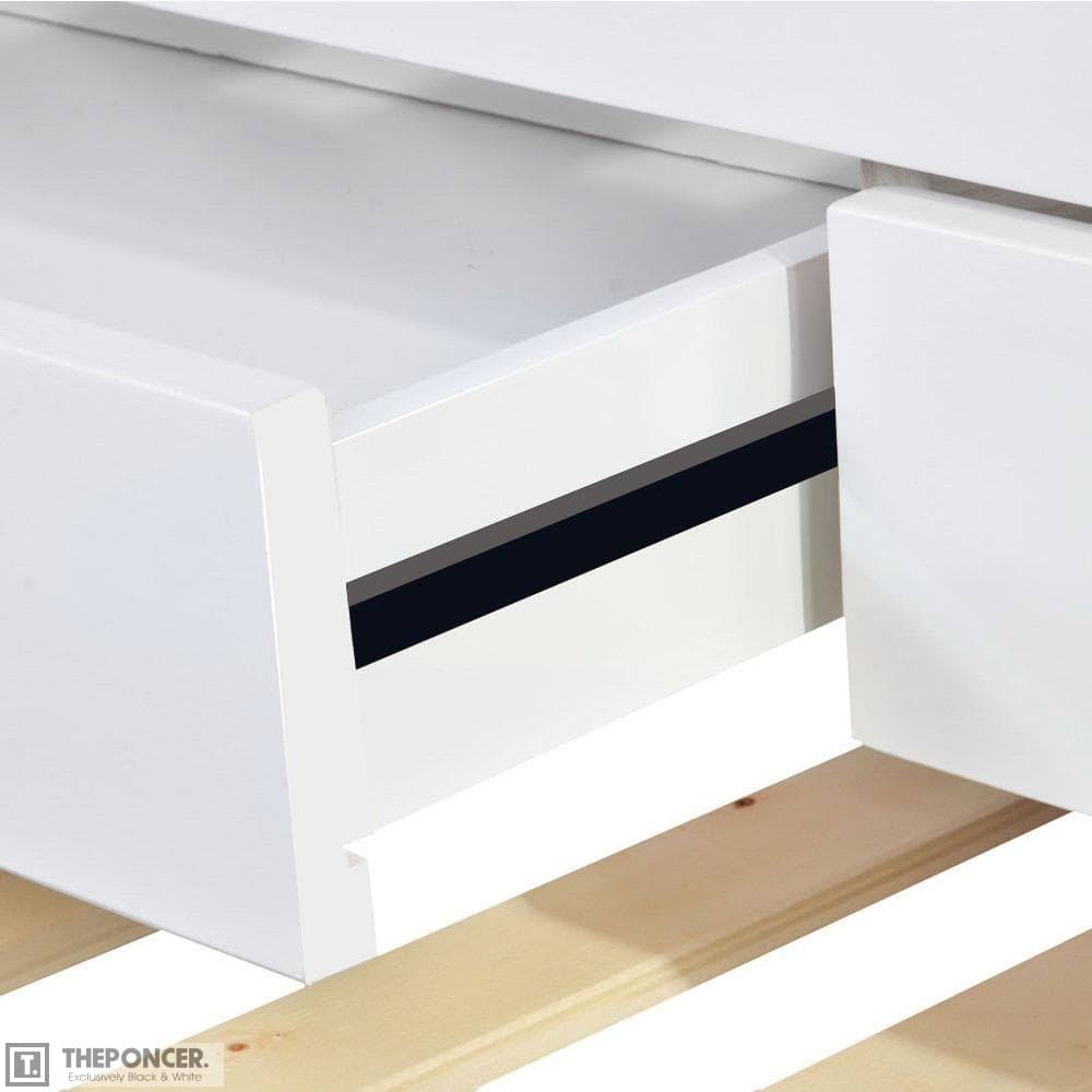 Single Wooden Trundle Bed Frame P888872