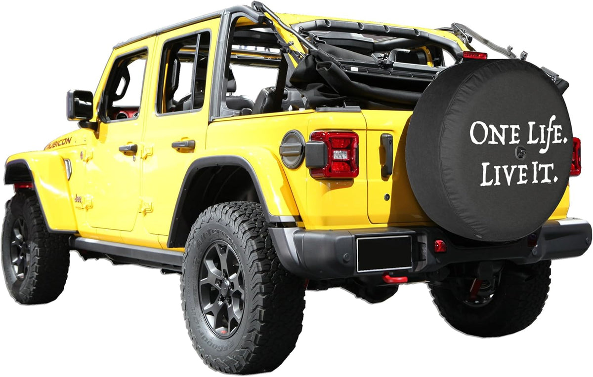 32 Soft Tire Cover for Jeep Wrangler JL Pack of 2 D436