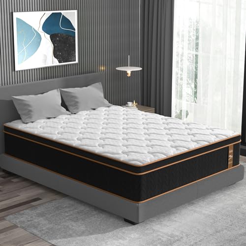 12 Inch Hybrid Innerspring Mattress with Gel Memory Foam U28512