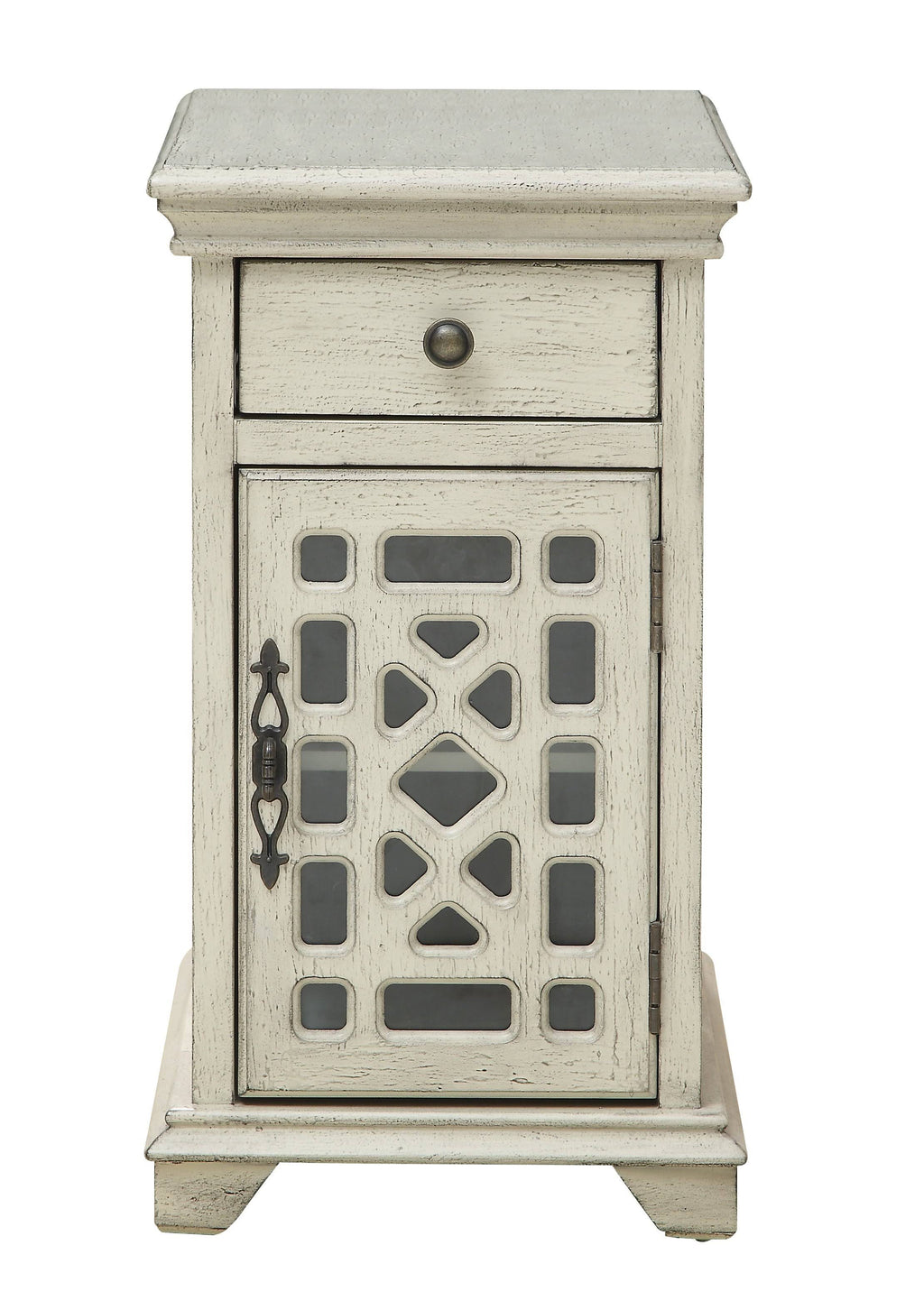 One Drawer One Door Chairside Cabinet Z80010