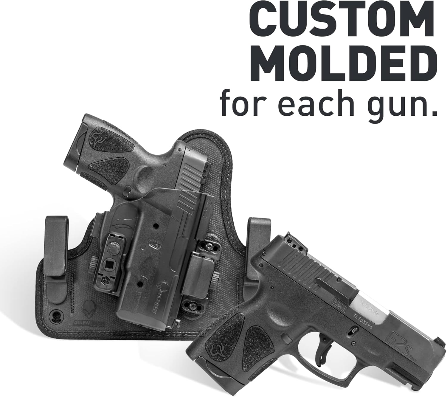 4 in 1 Holster - IWB, Appendix, OWB Paddle, OWB Belt Slide - Right Hand Draw G851503