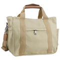 Canvas Tote Bag with Multiple Pockets O309610
