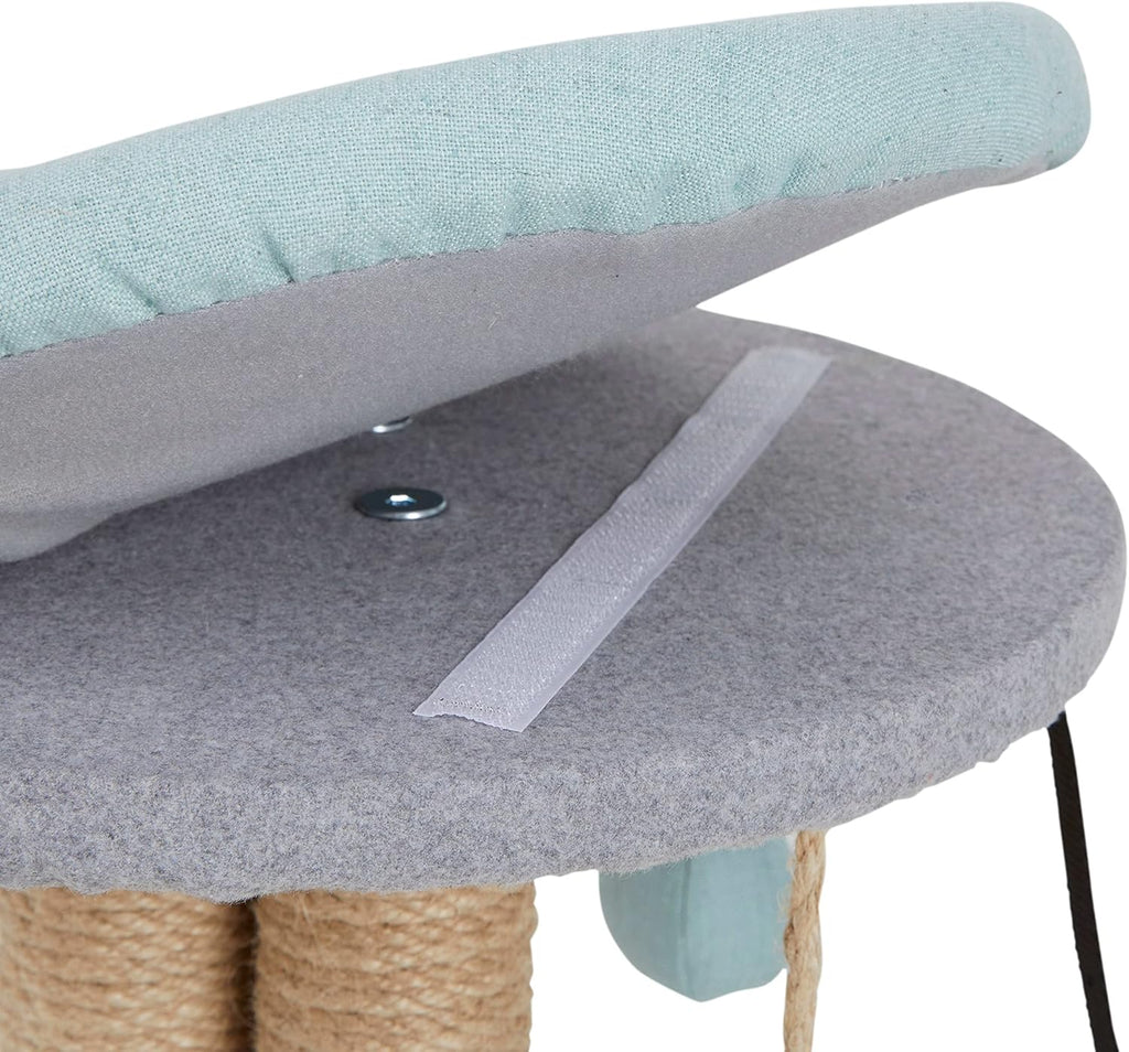 Cat Scratcher with 3-Sided Play Post, 20.5 H, 15.75 in N2334