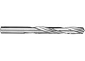 Solid Carbide Jobber Drill, Bright Finish, Right Hand Cut, Spiral Flute, Straight Shank, 125mm OAL, Four Facet Point X587265