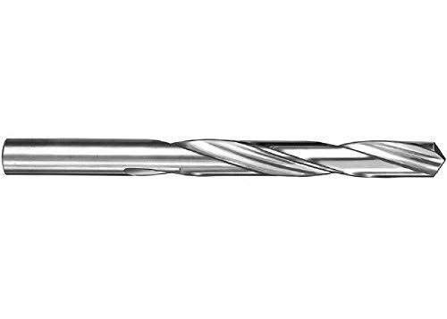 Solid Carbide Jobber Drill, Bright Finish, Right Hand Cut, Spiral Flute, Straight Shank, 125mm OAL, Four Facet Point X587265