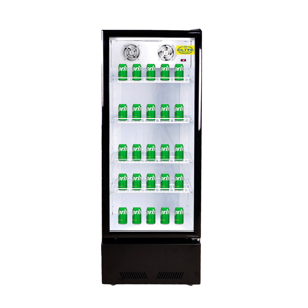 11.29 Cu. ft. Single Glass Door Beverage Commercial Refrigerator X580