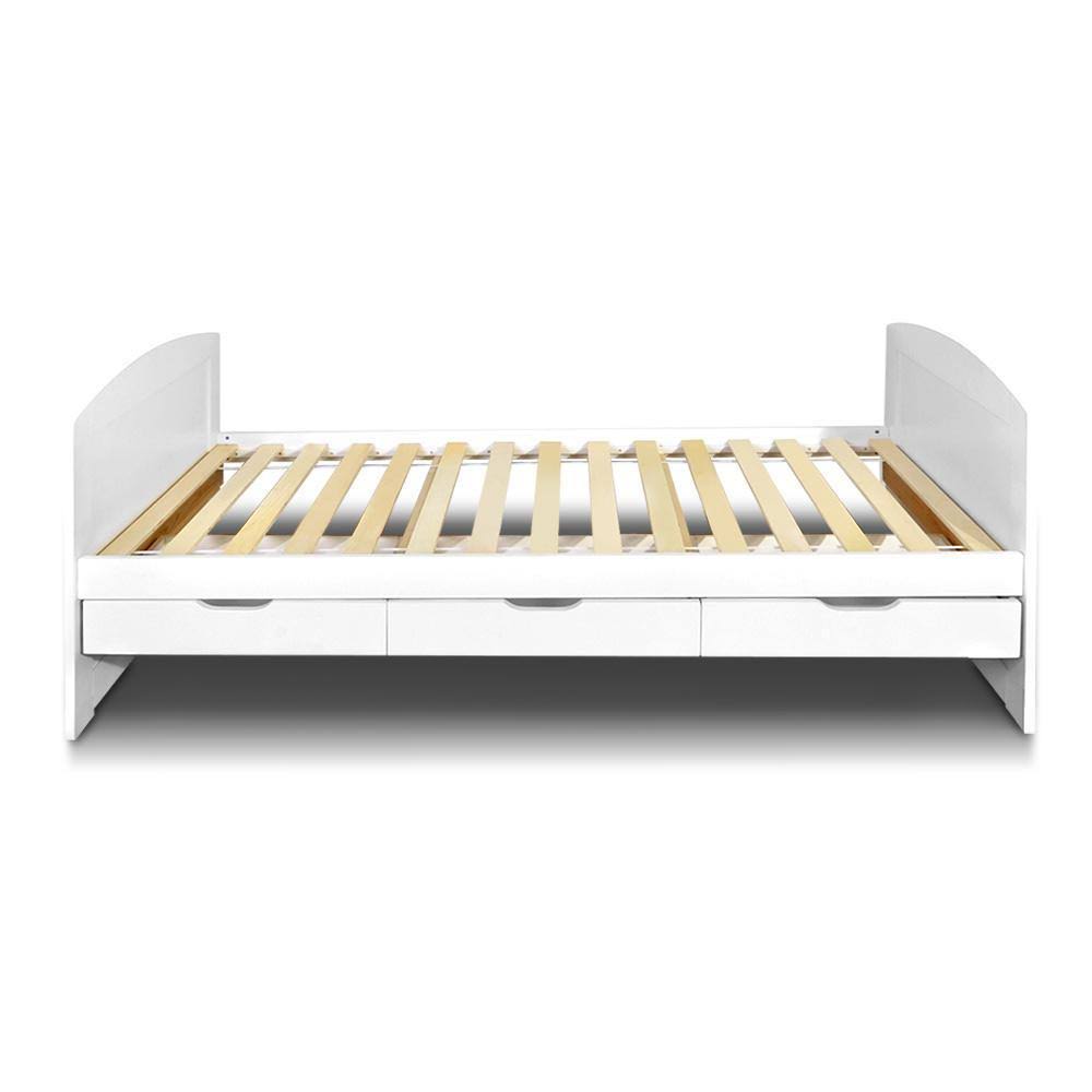 Single Wooden Trundle Bed Frame P888872