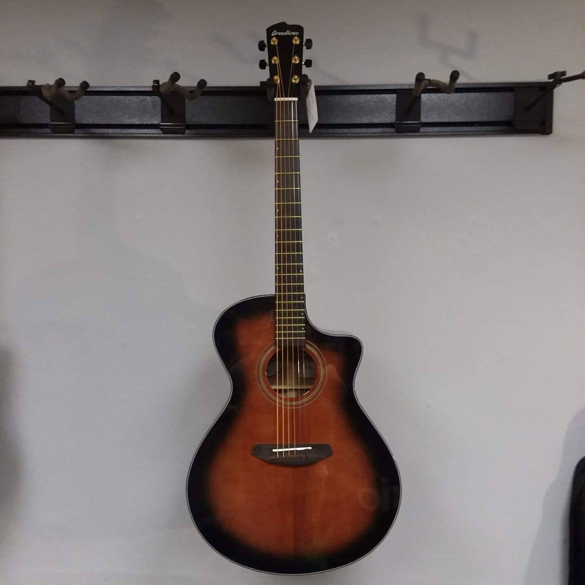 Bourbon Burst Acoustic Electric Guitar A751