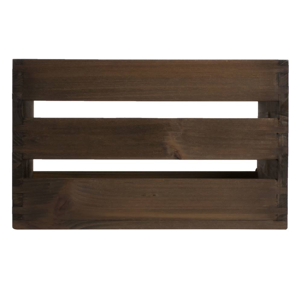Vintage Wood Rectangular Crate K347029