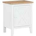 White and Brown Accent Cabinet C46646
