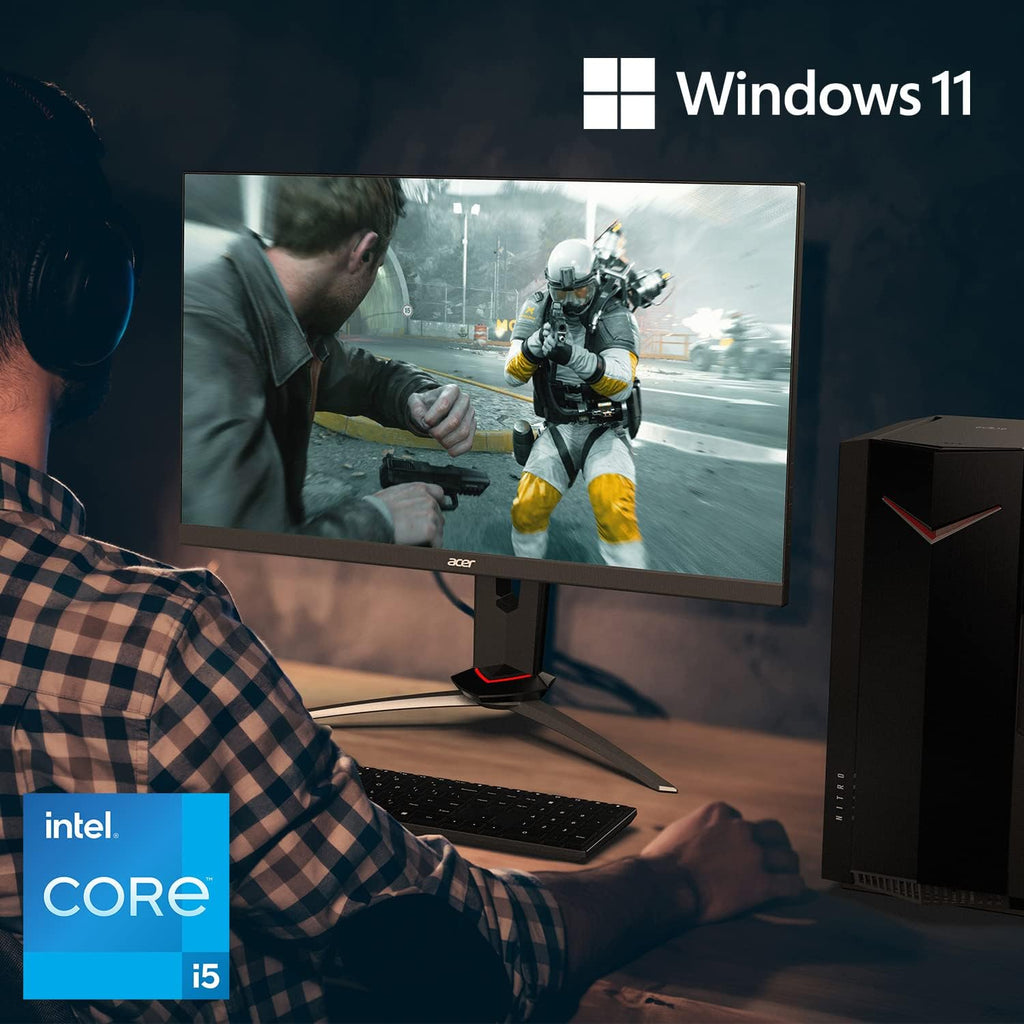 Gaming Desktop 12th Gen Intel Core i5-12400F NVIDIA GeForce RTX 3060 16GB DDR4 512GB SSD 1TB HDD Windows 11 Home L34504