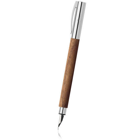 Walnut Wood Extra Fine Fountain Pen B9949