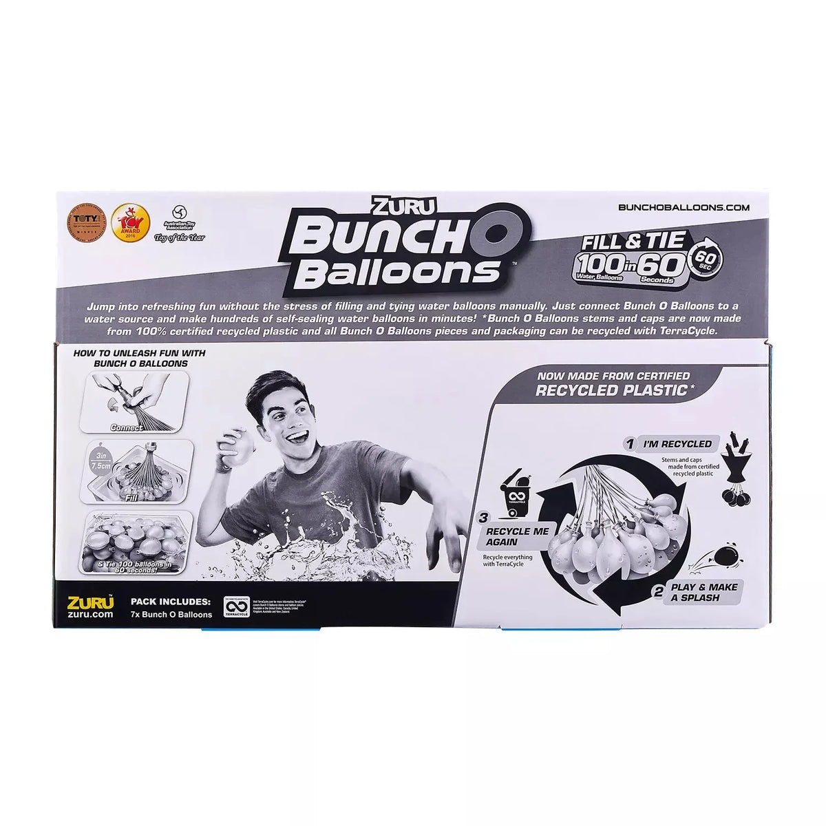 Crazy 7 Pack Balloons O939