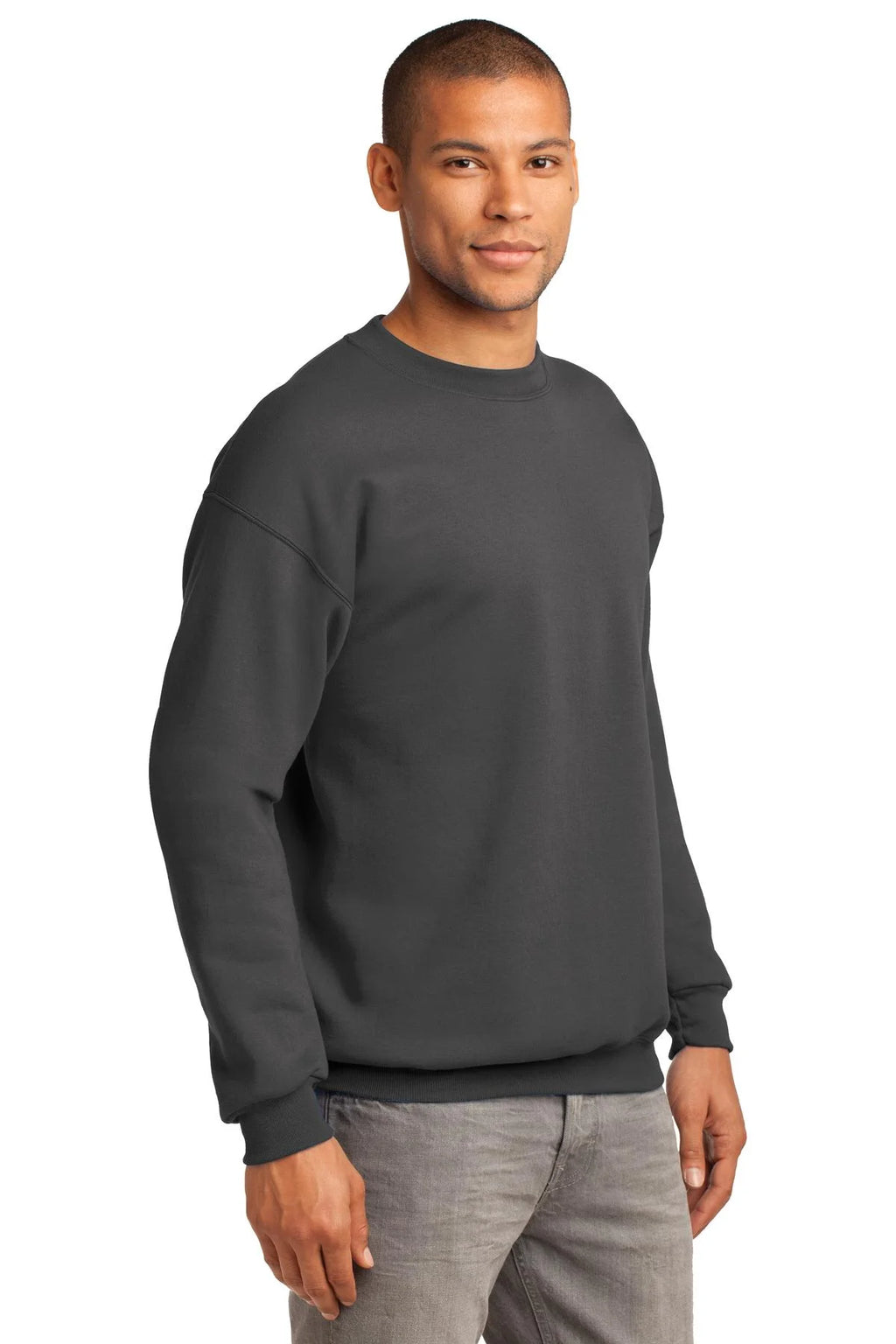 Charcoal Fleece Crewneck Sweatshirt P298793