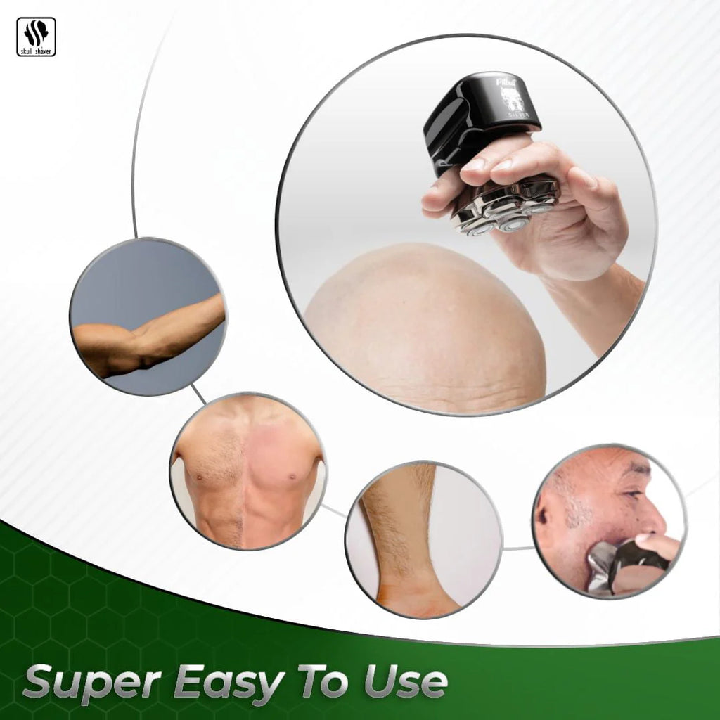 Electric Head Shaver for Men, Wet & Dry Bald Head Shaver D934578