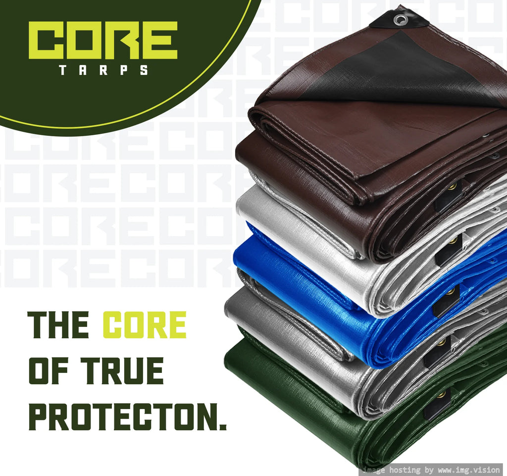 8 Mil Heavy Duty Waterproof Tarp 20′ X 30′Ft L506168