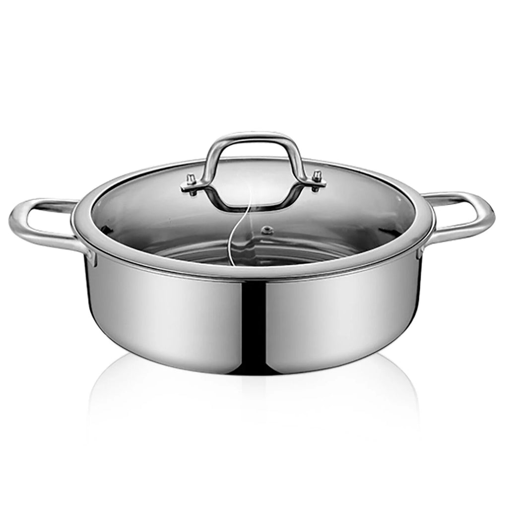 Stainless Steel Shabu Hot Pot Compatible Pot N84711