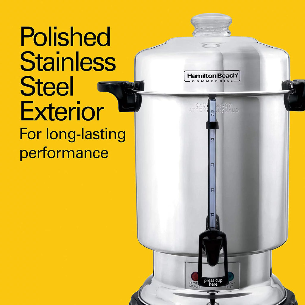 60 Cup Stainless Steel Coffee Urn U62997