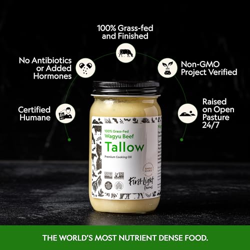 Wagyu Beef Tallow, 14oz Glass Jar R313320