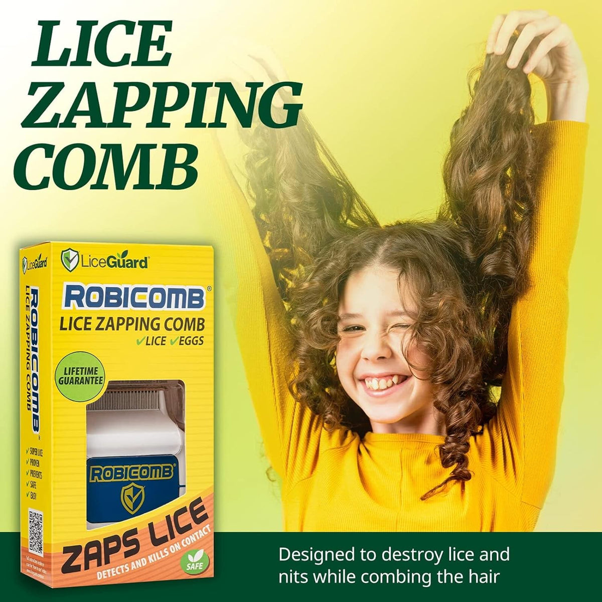 Electric Head Lice Comb W6582
