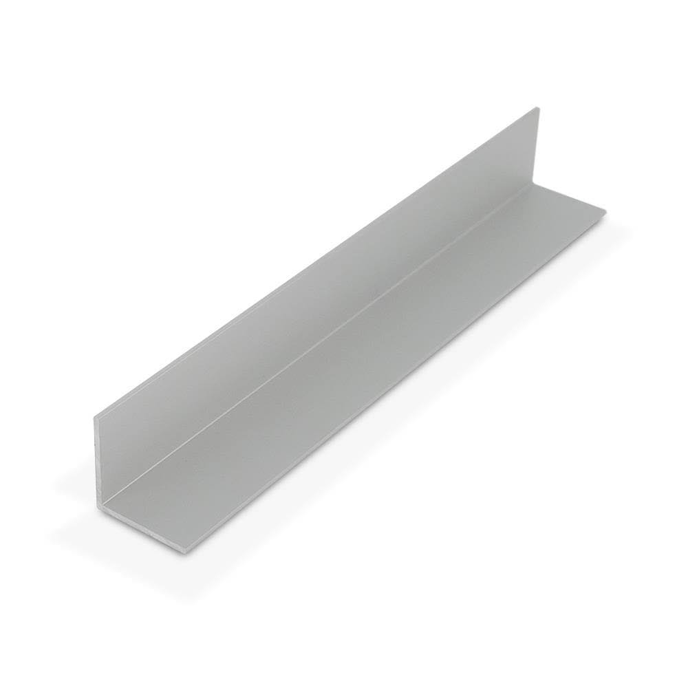 Satin Finish Aluminum Angle Moulding 36 inch Lengths Pack of 4 R542