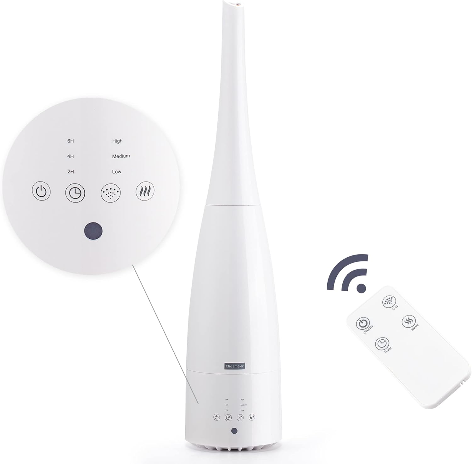 2.3L Cool Mist Air Humidifier with Remote Control X4240