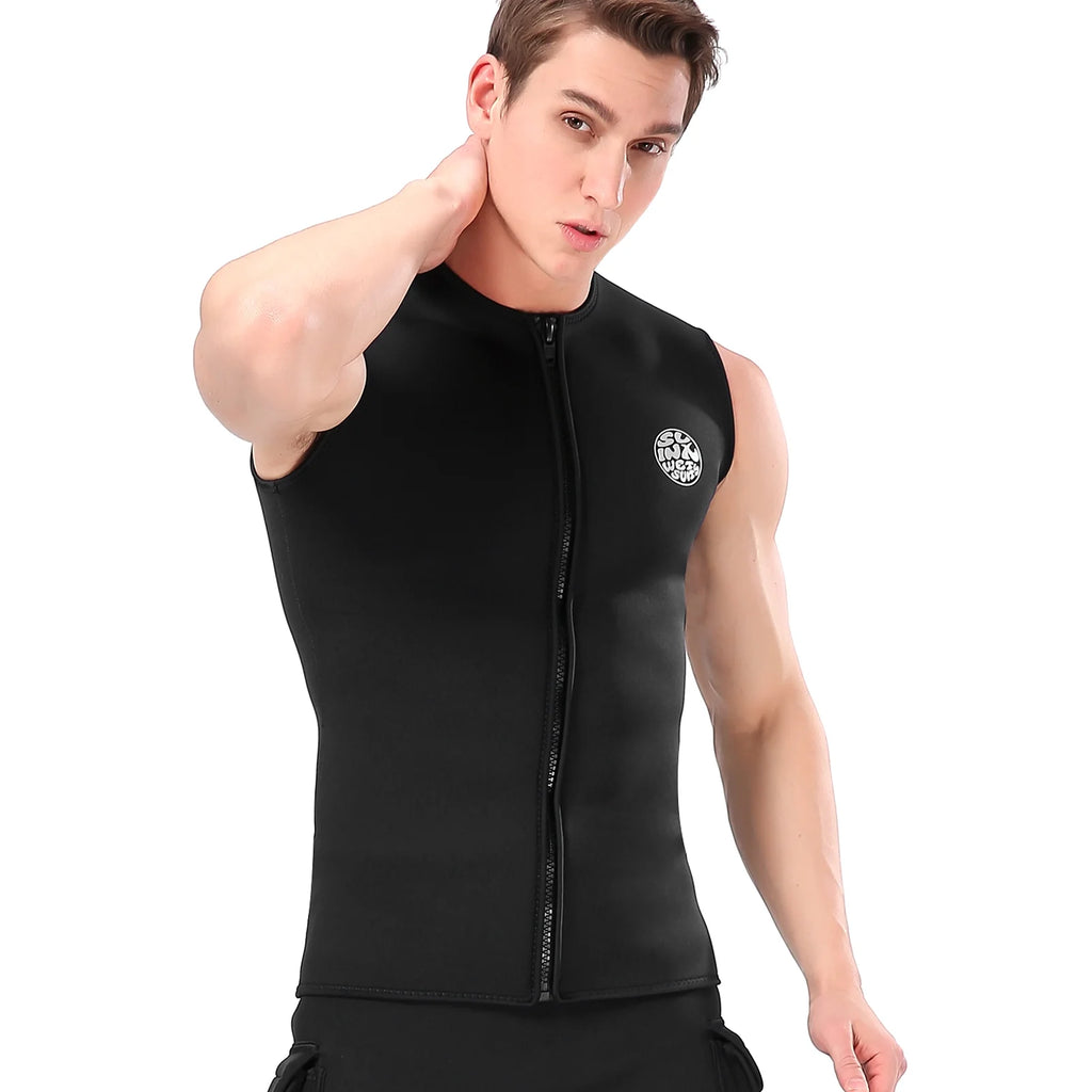 Sleeveless Neoprene Wetsuit Vest B538