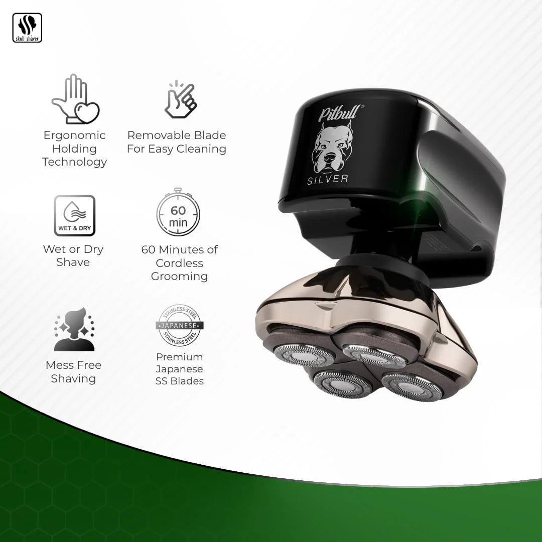Electric Head Shaver for Men, Wet & Dry Bald Head Shaver D934578