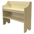 Cream Wood Storage Bench V2848