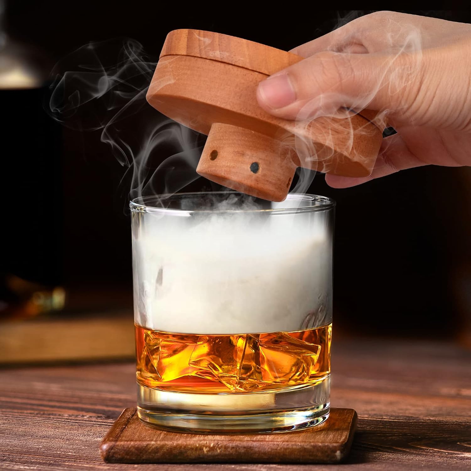 Cocktail Smoker Kit with Torch, 4 Kinds of Wood Chips, Pack of 2 G80440