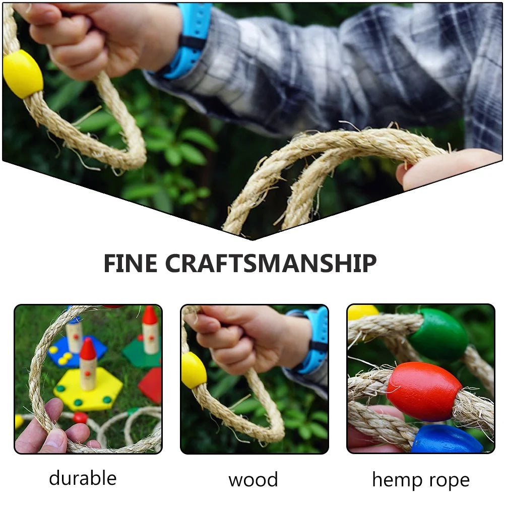 10 PCS Ring Toss Blocks Playthings L106