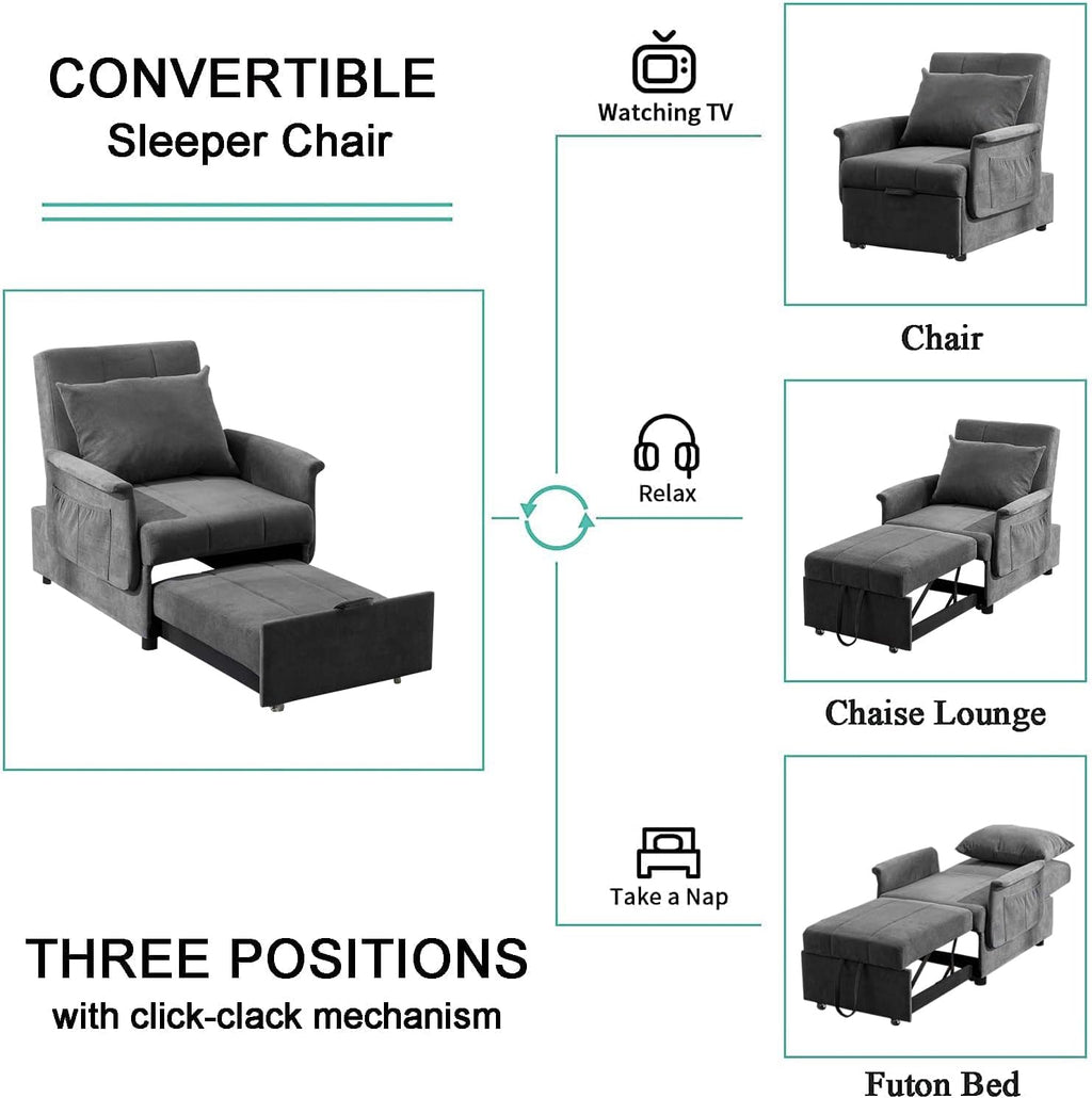 3 in 1 Folding Sofa Bed Chair U820