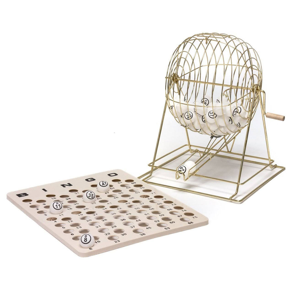 Jumbo Bingo Set with Ping Pong Style Balls V979329