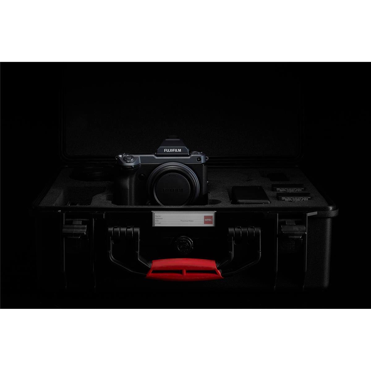 Black Resin Hard Case with Foam W8922