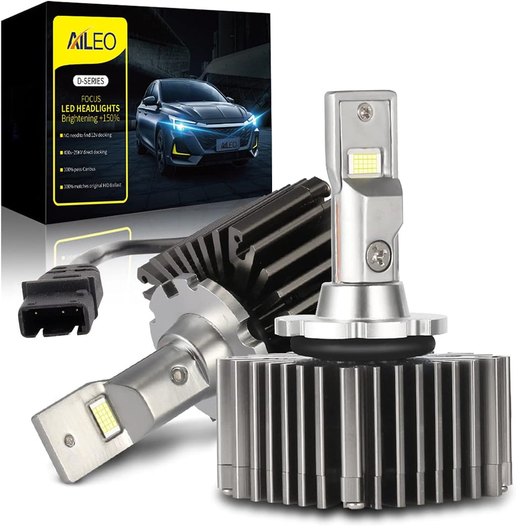 6000K White LED Headlight Bulb Conversion Kit Pack of 2 G8179