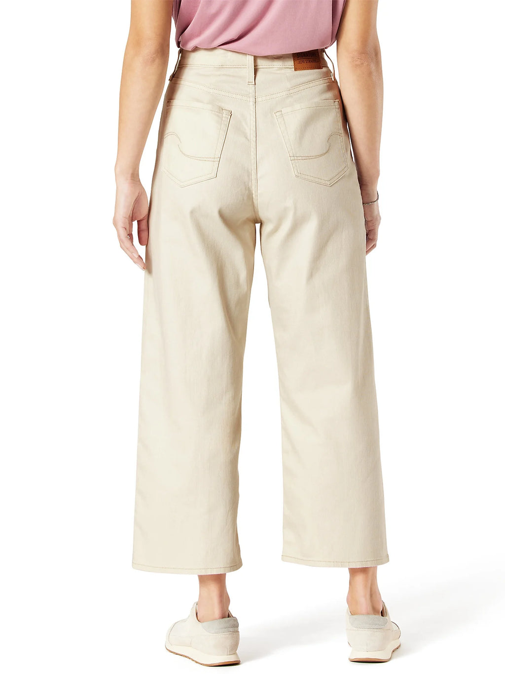 Women Heritage High Rise Loose Crop Jeans D55457