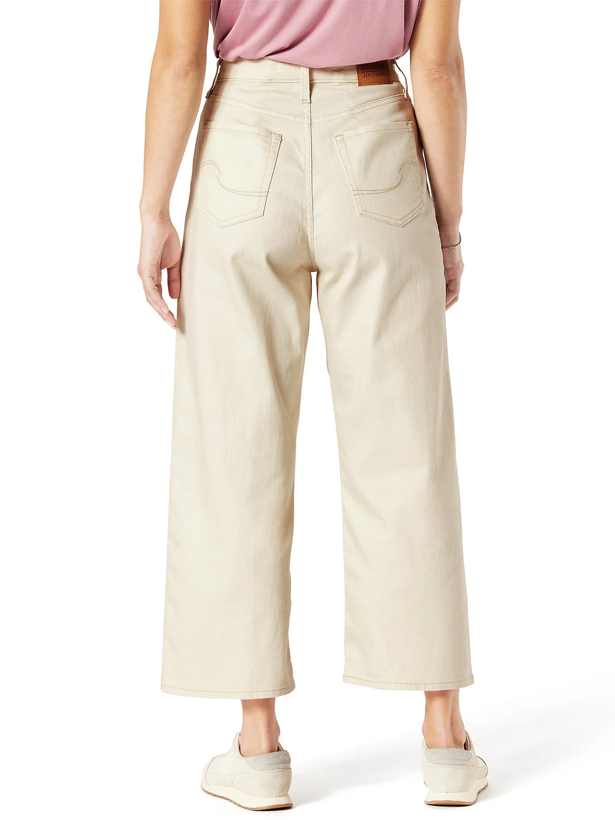 Women Heritage High Rise Loose Crop Jeans D55457
