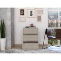 Gray 3 Drawer Filing Cabinet I6715