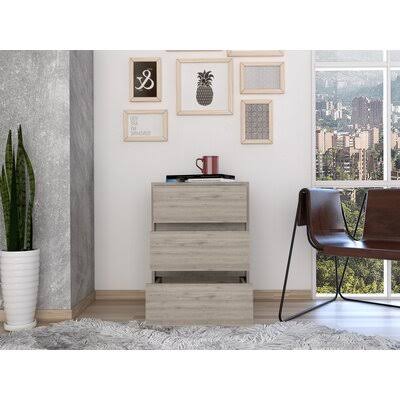 Gray 3 Drawer Filing Cabinet I6715