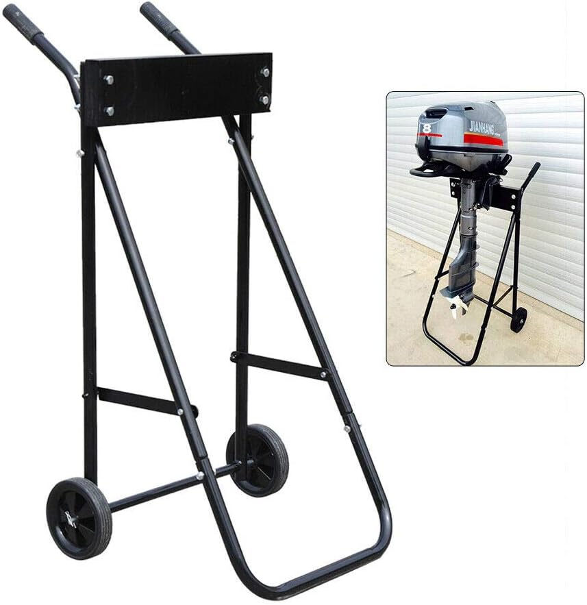 Outboard Motor Stand Transport Wheel Cart Q251